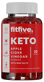 fitfive nutrition keto + acv gummies